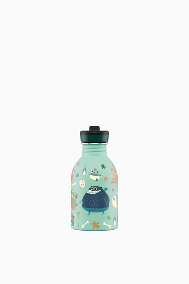 24 Bottles Kids Bottle Spooky Friends Paslanmaz Çelik Çocuk Su Matarası 250 ml