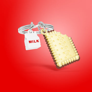 Metalmorphose Cookies and Milk Anahtarlık