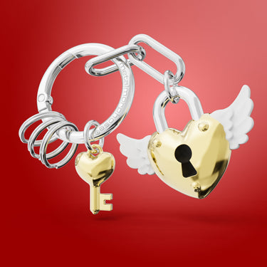 Metalmorphose Love Lock Anahtarlık / Çanta Aksesuarı/ Charm