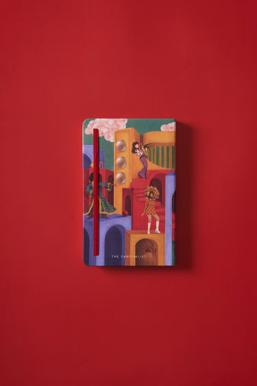 The Carnivalist Funky Kumaş Kapak Konsept Defter