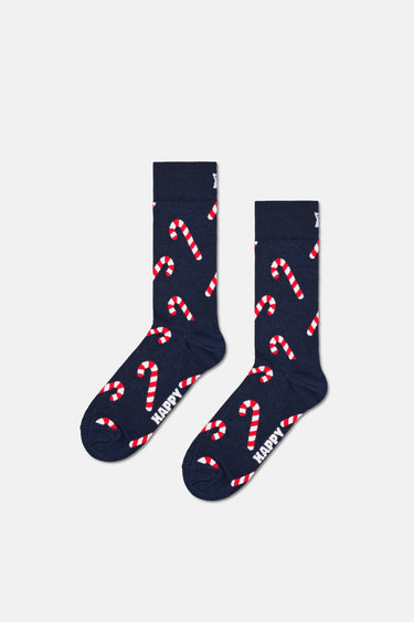 Happy Socks - Lacivert Kardan Adam Temalı Pamuklu 3’lü Erkek Çorap Seti