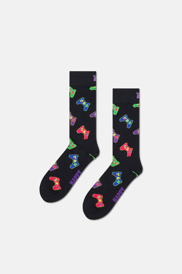 Happy Socks - Oyuncu Temalı Pamuklu 4’lü Erkek Çorap Seti