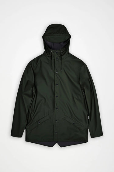 Rains Jacket Green-Kısa Yağmurluk