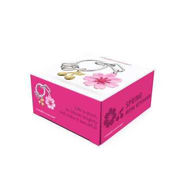 Metalmorphose Nature Cherry Blossom Anahtarlık / Çanta Aksesuarı/ Charm