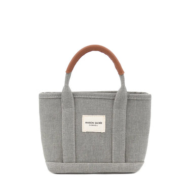 Maison Sacrée Miramar Gri Extra Mini Kol Çantası