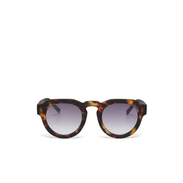 Okkia Zeno Round Unisex Klasik Havana Güneş Gözlüğü Siyah Gradyan