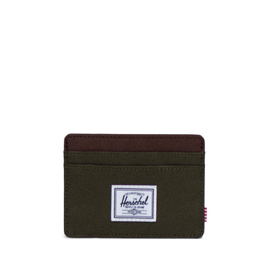 Herschel Charlie Cardholder Ivy Green/Chicory Coffee Kartlık