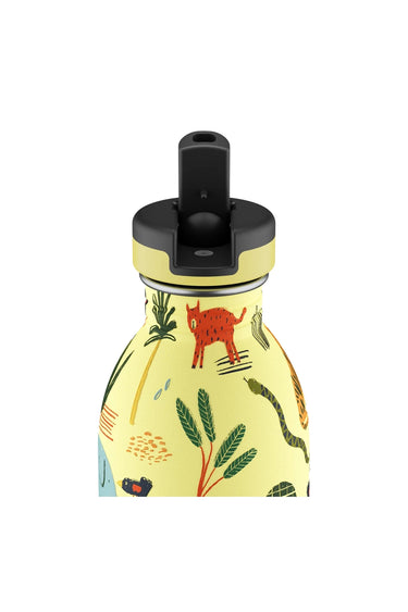 24 Bottles Kids Bottle Jungle Friends Paslanmaz Çelik Çocuk Su Matarası 500 ml