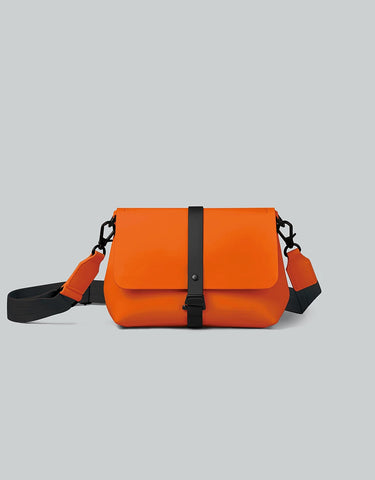 Gaston Luga Spläsh Crossbody Bag - Orange Flame Çapraz Çanta