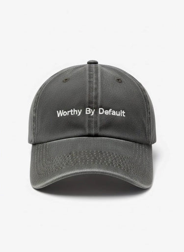 Liapop Worthy By Default Washed Khaki Şapka