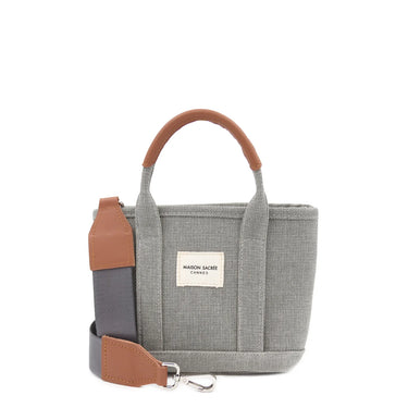 Maison Sacrée Miramar Gri Extra Mini Kol Çantası