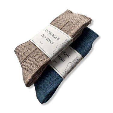 Endémique Studio The Wool Vl Lilac-Kadın Yün Çorap