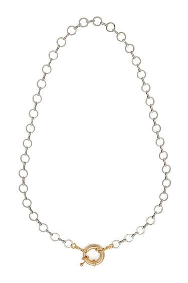 Miklan Fede Rhodium Kolye