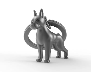 Metalmorphose Boxer Köpek Anahtarlık