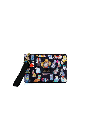 Un Poco Kedili Clutch Çanta
