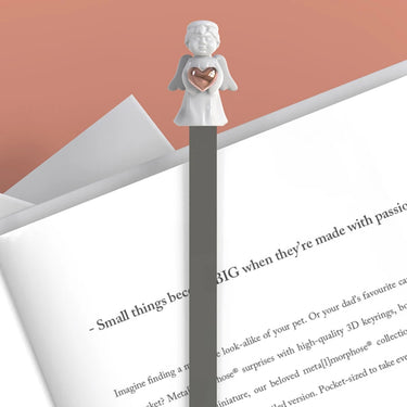 Metalmorphose Melek &
Rose Gold Kalp Kitap Ayracı