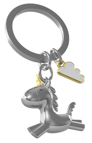 Metalmorphose 3D Uçan Unicorn Anahtarlık