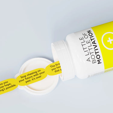 Mustard Motivasyon Şişesi Sarı