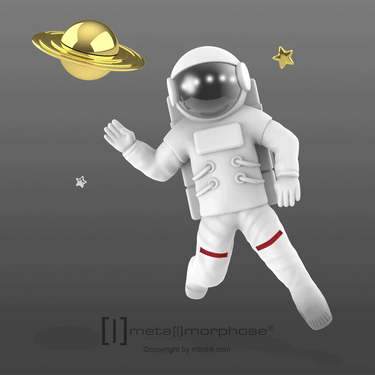 Metalmorphose Astronot Anahtarlık