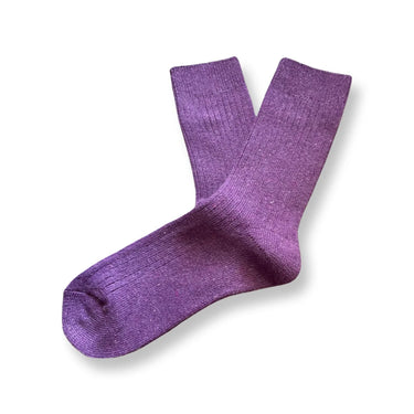 Endémique Studio The Wool Vl Mauve-Kadın Yün Çorap