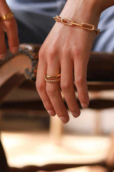 Miklan Gold Radial Yüzük