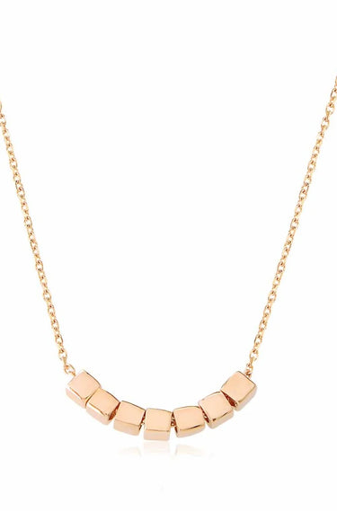 Pia&Co Küp Detaylı Gümüş Kolye