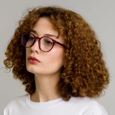 Endémique Studio NO 10 Anti-Blue Matt Burgundy Ekran Gözlüğü