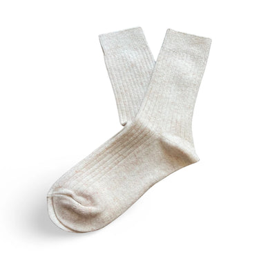 Endémique Studio The Wool VL Bone-Kadın Yün Çorap