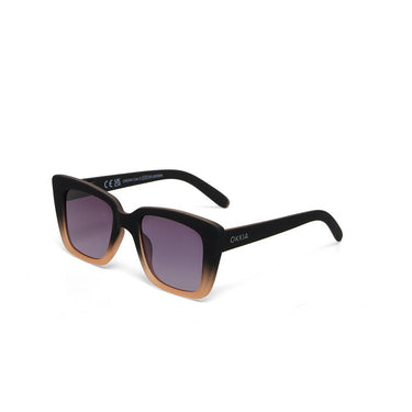 Okkia Elba Unisex Güneş Gözlüğü 
 Siyah - Pudra/ Lens: Siyah gradyan