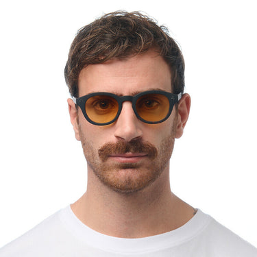 Okkia Milano Unisex Güneş Gözlüğü 
 Siyah Havana / Lens : Sarı