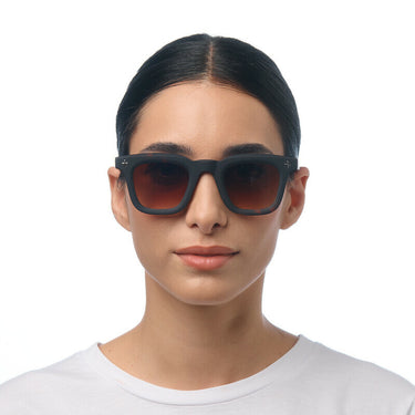Okkia Firenze Unisex Güneş Gözlüğü Siyah Havana / Lens: Kahverengi Gradyan