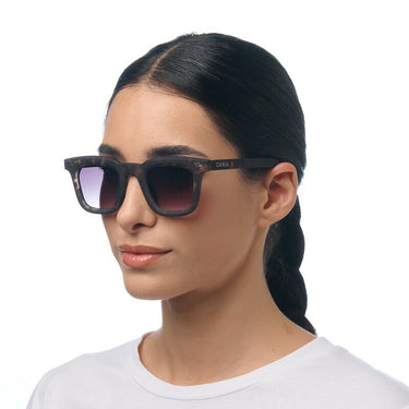 Okkia Firenze Unisex Güneş Gözlüğü Dirty Havana / Lens: Siyah Gradyan
