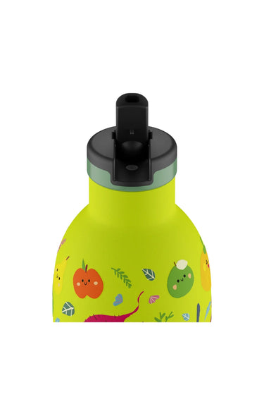 24 Bottles Clima Bottle Kids Veggie Friends Pipetli Paslanmaz Çelik Termos 330 ml