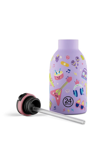 24 Bottles Clima Bottle Kids Music Friends Pipetli Paslanmaz Çelik Termos 330 ml