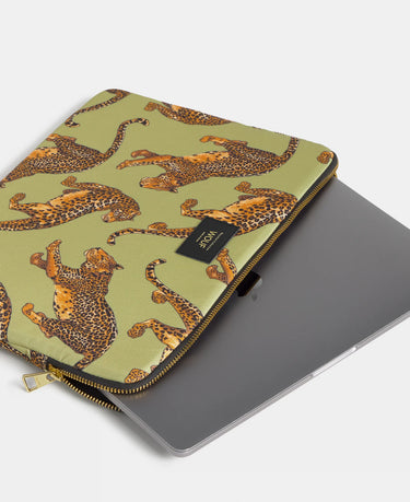Wouf Avo Leopard - Leopar Desenli Laptop Kılıfı 13" & 14"