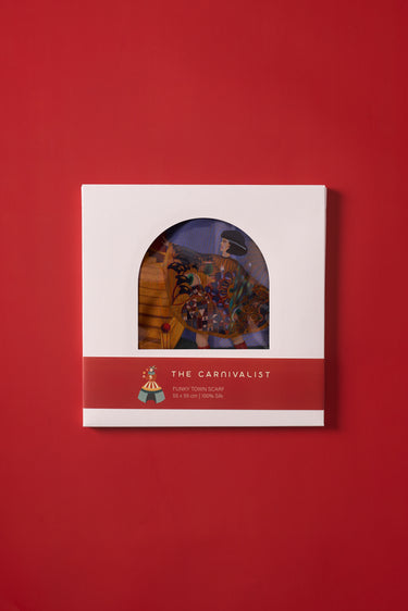 The Carnivalist Funky Town 55X55 cm İpek Fular