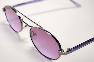 Endémique Studio NO 105 Sun Black-Lilac Güneş Gözlüğü