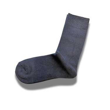 Endémique Studio The Wool Plain Navy-Kadın Yün Çorap