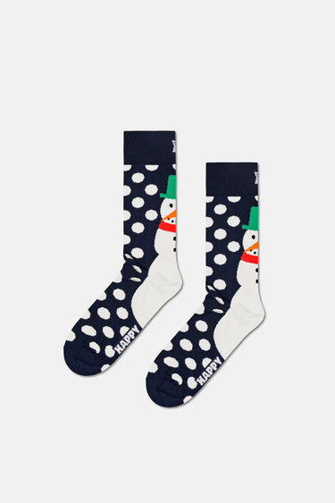Happy Socks - Lacivert Kardan Adam Temalı Pamuklu 3’lü Erkek Çorap Seti