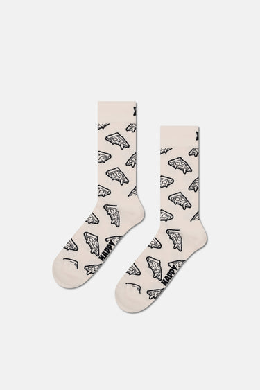Happy Socks - Siyah Beyaz Desenli 3’lü Pamuklu Erkek Çorap Seti