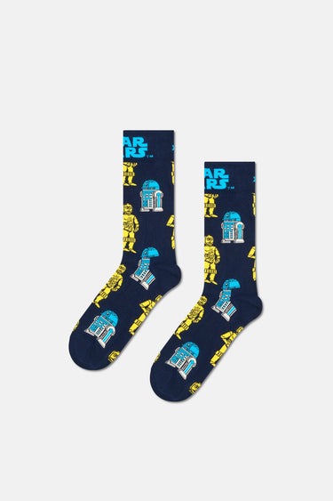 Happy Socks - Çok Renkli Star Wars Desenli 3’lü Erkek Çorap Seti