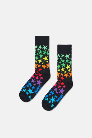 Happy Socks - Çok Renkli Kutlama Desenli 3’lü Erkek Çorap Seti