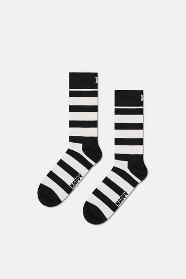 Happy Socks - Siyah Beyaz Klasik 4’lü Pamuklu Kadın Çorap Seti