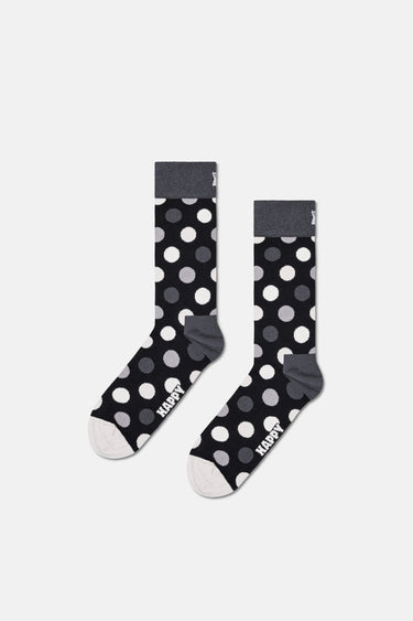 Happy Socks - Siyah Beyaz Klasik 4’lü Pamuklu Kadın Çorap Seti