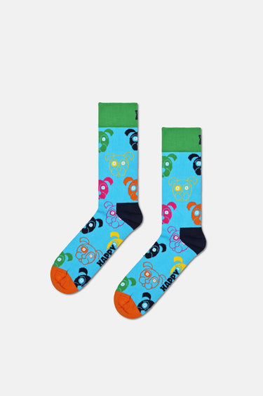 Happy Socks - Köpek Desenli Pamuklu 3’lü Kadın Çorap Seti