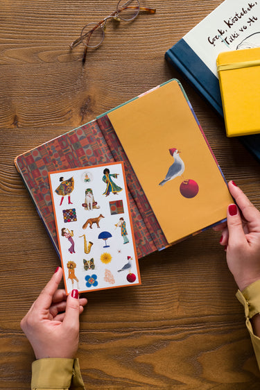 The Carnivalist Funky Kumaş Kapak Konsept Defter