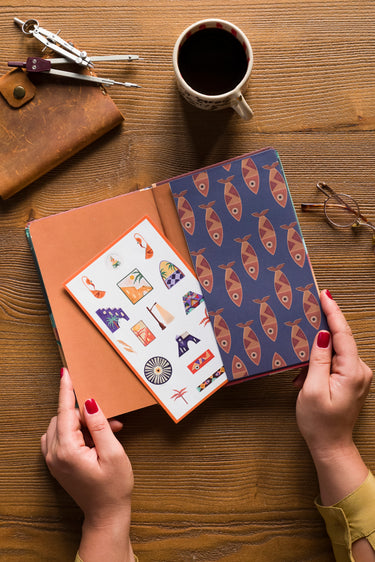 The Carnivalist Stairbirds Kumaş Kapak Konsept Defter
