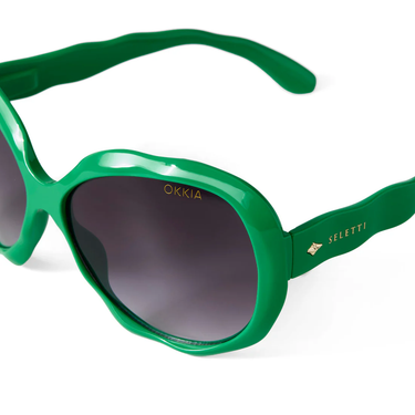 Seletti x Okkia California
  Siyah Lens Güneş Gözlüğü
  Yeşil