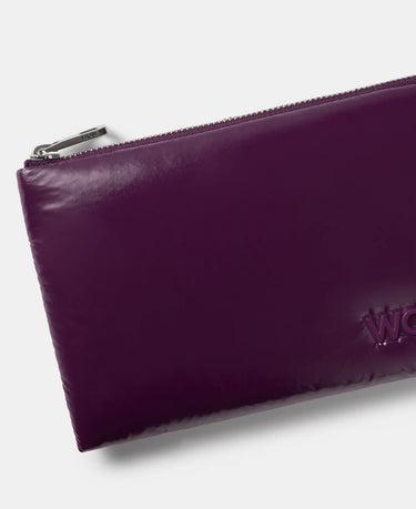 Wouf Plum - Glossy El Çantası-Özel Koleksiyon
