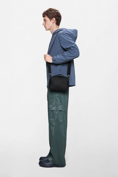 Rains Box Bag W3 Black Omuz Çantası